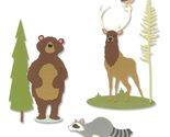 Sizzix Thinlits Dies by Josh Griffiths 8/Pkg-Forest Animals - $29.99