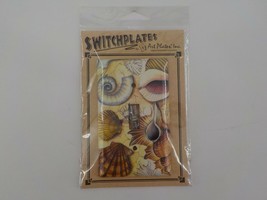 SWITCHPLATES ART PLATES INC LIGHT SWITCH COVER ASSORTED SHELLS BEACH SEA... - $11.99