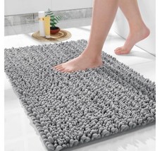 Luxury Chenille Bath Mat Soft Shaggy and Comfortable Super Absorbent and... - £11.18 GBP