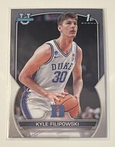 2022-23 Bowman University Chrome Kyle Filipowski 1st Bowman #47 Duke Blu... - $1.79
