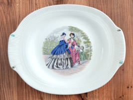 Vintage Godey Prints Salem China Victorian Serving Platter Plate 12x9.5 - £15.12 GBP