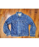 Vintage Levis Big E Type 3 Two Pocket Denim Jacket Size Small Nice condi... - £190.54 GBP