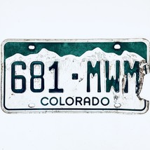  United States Colorado Rockies Passenger License Plate 681-MWM - £14.68 GBP