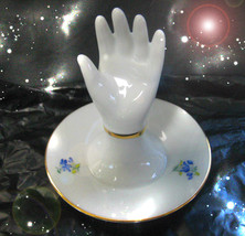 HAUNTED ANTIQUE TRAY HAND OF GOLDEN WEALTH TOUCH FOR WEALTH OOAK MAGICK POWER  - $9,007.77