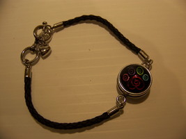 Swirls of Love Paw Glass Button Bracelet - £9.20 GBP