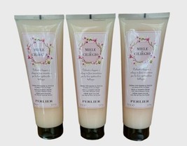 Perlier Cherry Blossom Bath &amp; Shower Cream 8.4 oz New Not Sealed Lot of 3 - £51.32 GBP