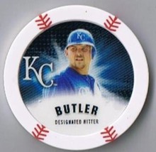 2013 Topps Baseball Poker Chipz BILLY BUTLER Kansas City Royals - £2.26 GBP