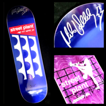 Mike Vallely Signed Street Plant Des Moines Iowa Autograph Skateboard Deck - £101.78 GBP