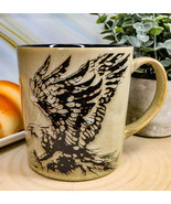 Ebros Glazed Stoneware Patriotic Bald Eagle 13oz Ceramic Mug Coffee Cup - $27.34 CAD