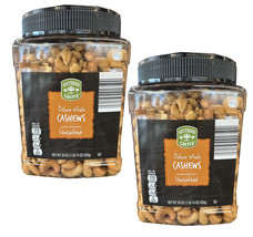 2 Packs Souther Grove Deluxe Whole Cashews Unsalted 30 Oz - £34.53 GBP