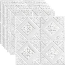9 Pcs. Of 35 Sq.T 3D Wallpaper That Is Peel And Stick And Self-Adhesive For - £51.76 GBP
