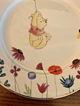 Disney Winnie The Pooh Balloon Spring Floral Dinner Plate 10.5 &quot; New - $13.95