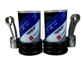 Pair (2) Tire Cups Monster Energy Fmi Tool Holder Cup Garage Man Cave - £23.62 GBP