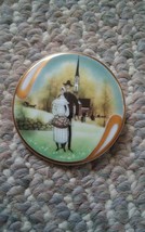 005 P BUCKLEY MOSS  Porcelain Pin--Pendant 1994 County Wedding - £18.37 GBP