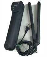 Flat Iron Ionic Hair Straightener Herstyler Super Styler Ion Black Works... - $148.17 MXN