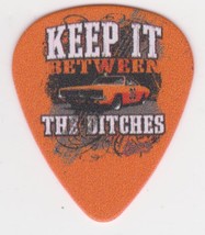 Dukes Of Hazzard Guitar Pick Keep It Between The Ditches Cooters Country Orange - £6.24 GBP