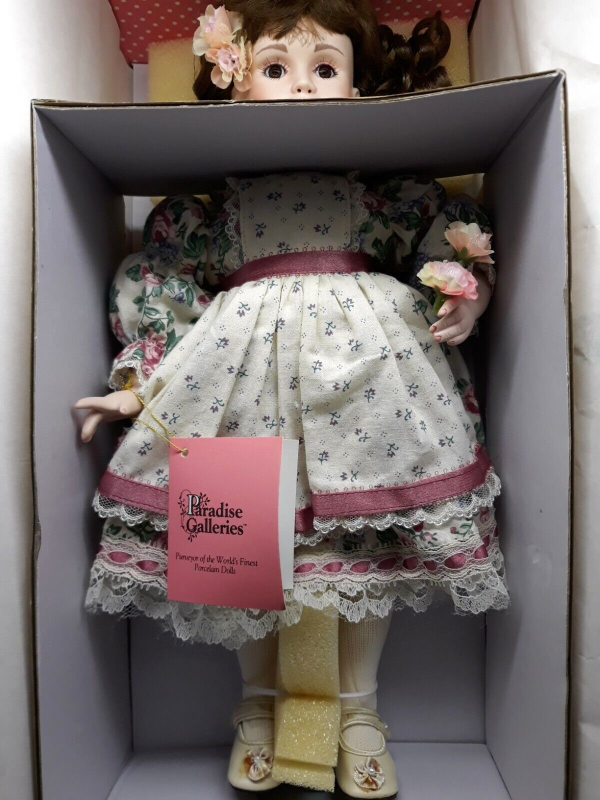 Treasury Collection Paradise Galleries Porcelain Doll #J11C Premiere Edition 15" - $35.44