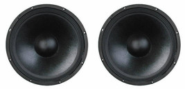 New (2) 15&quot; Subwoofer Speakers.8Ohm Pa Woofer Pair. Replacement.Bass Cab... - $167.99