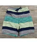 Patagonia Board Shorts Swim Trunks Men&#39;s Size 28 Multi-Color Stripe 100%... - £23.53 GBP