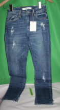 Hidden Amelia Skinny Distressed Blue Jeans Size Women&#39;s 24 Cut HD 269 - £54.37 GBP