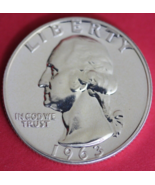 1963 Proof George Washington Quarter Exact Coin Shown Fast Shipping OCE 121 - $17.99