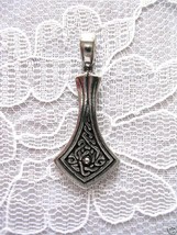 New Unique Shape Celtic Weave Infinity Design Wisdom Amulet Pendant Adj Necklace - $8.99