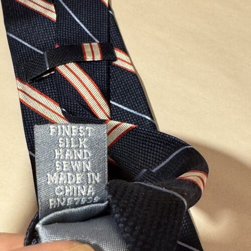 Vintage FORSYTH of Canada Men's Handmade 100% Silk Necktie Striped Necktie Item image 5