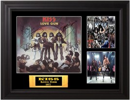 Kiss Autographed lp Love Gun - £471.80 GBP