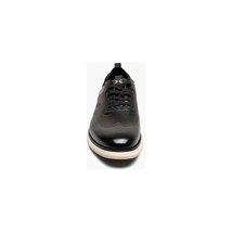 Stacy Adams Edgewood Wingtip Elastic Lace Up Sneakers Black 25690-001 image 6