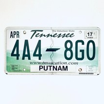 2017 United States Tennessee Putnam County Passenger License Plate 4A4 8G0 - €9,25 EUR