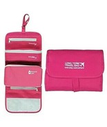 Disconano Travel Cosmetic Bag Organizer Toiletry Kit Wash Make-Up Pink - £3.79 GBP