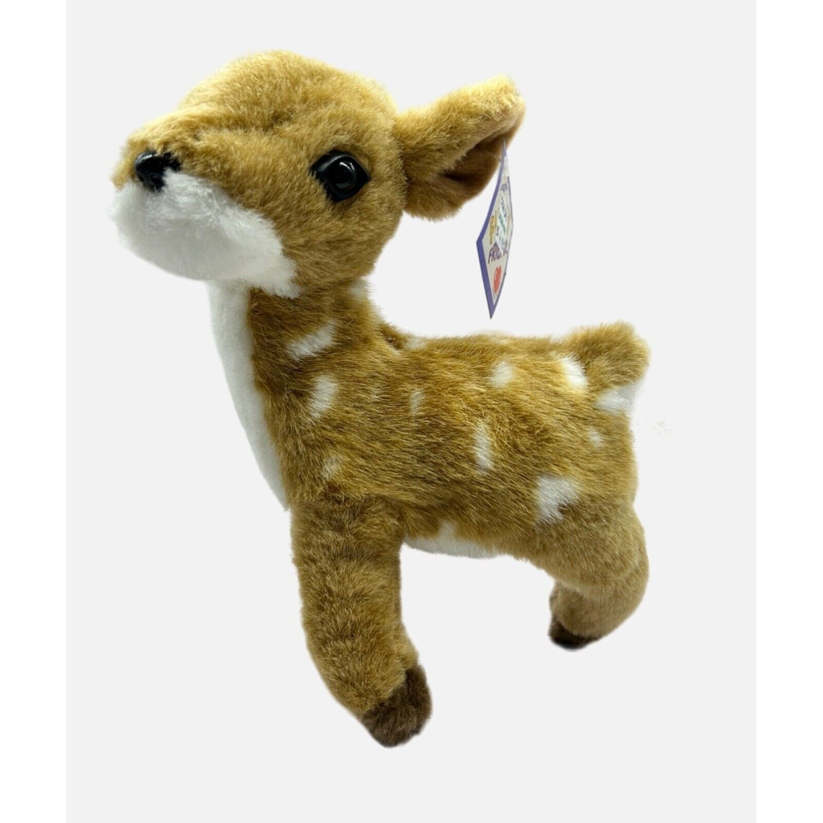Legends Fuzzy Friends Fawn Deer Tan Spotted 9" Plush Stuffed Animal - £11.06 GBP