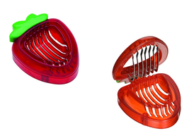 JOIE Strawberry Simply Slicer Cutter Strawberry Fruit Slice Divider Cutter - £4.99 GBP