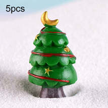 5pcs Simulation Christmas Tree Decoration Christmas Gifts Micro Landscape Snow O - £0.78 GBP