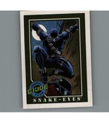 1991 Impel G.I.Joe Trading Card #41 Snake Eyes!  - £5.87 GBP