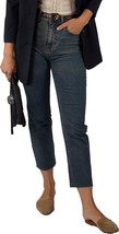 Indigo Rein Womens Sustainable Super High Rise Stovepipe Jean, 28x27/Blue - $15.00