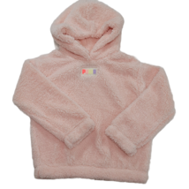 Puma Sherpa Big Girls Kids Fleece Hoodie Lt Pink Size Small(7) - $29.02