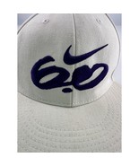 Nike 6.0 Logo Fitted Hat White Purple 7 3/8 Streetwear Sportswear Adult ... - $9.30 CAD