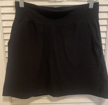 Nike Golf Tour Performance Dri-Fit Size Small Black Athletic Skirt Skort Pockets - £13.95 GBP