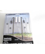 WOODLAND SCENICS- US2282 TRANSFORMER CONNECT SET- 0/027 SCALE - NEW- H45 - £14.06 GBP