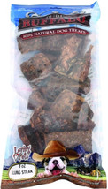 Pure Buffalo Lung Steaks: 100% Natural Dental Health Treats - £26.60 GBP