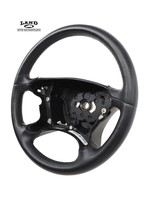 MERCEDES R230 SL-CLASS DRIVER STEERING LEATHER BLACK SL550 SL600 SL500 - $98.99