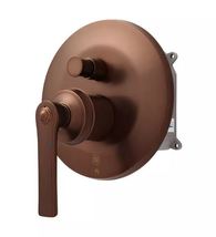 New Oil Rubbed Bronze Cooper Pressure Balanced Shower Valve with Diverter by Sig - £159.63 GBP
