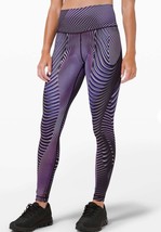 SEAWHEEZE 2020 LULULEMON WUNDER UNDER TIGHT 28”~ FAST LANE PURPLE~6~ RARE - $219.95