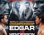 UFC 144 Edgar vs Henderson DVD | Region 4 - $14.89
