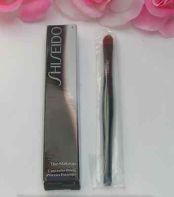 New Shiseido The Makeup Brush # 3 Concealer  Brush Soft Bristles Tapered Boxed - $16.99