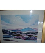 Facing West Artwork signed 23&quot; x 27&quot; framed - $544.50