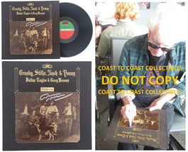 Graham Nash Signed Crosby Stills Nash &amp; Young Deja Vu Album Vinyl COA Proof - £311.61 GBP