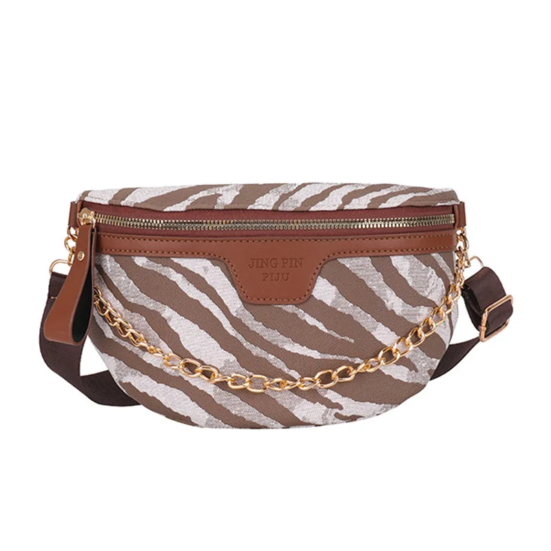 Fashion Female Belt Bag  Leather Fanny pack And Purse Designer Lady  Crossbody C - £50.92 GBP