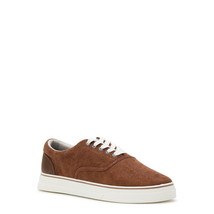 Chaps Men’s Chace Canvas Lace-Up Sneakers Size 8.5 Color Brown - $28.70